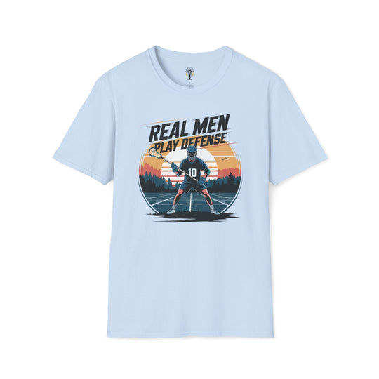 Real Men Play Defense Tee