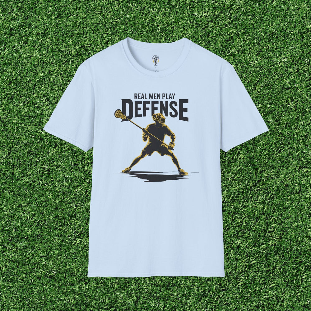Real Men Play Defense Tee