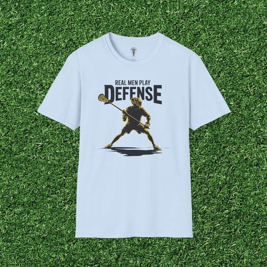 Real Men Play Defense Tee