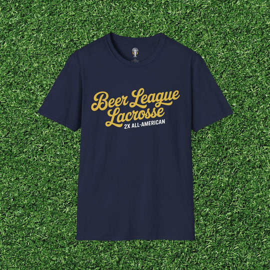 Beer League Lacrosse Tee