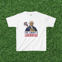 Life, Liberty & Lacrosse Youth Tee