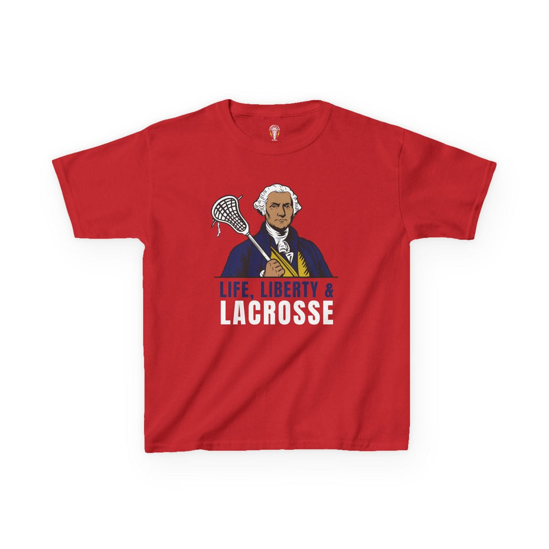 Life, Liberty & Lacrosse Youth Tee