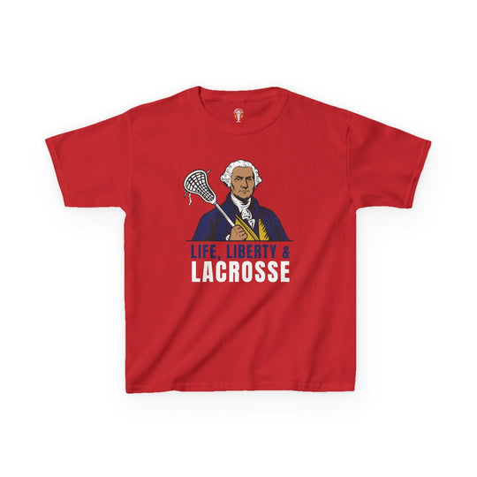 Life, Liberty & Lacrosse Youth Tee