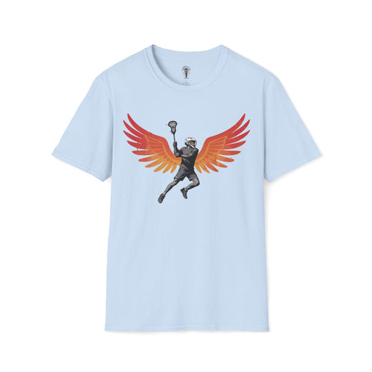 "Banksy" Wings Lacrosse Tee