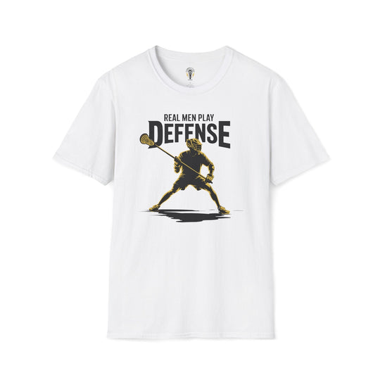 Real Men Play Defense Tee